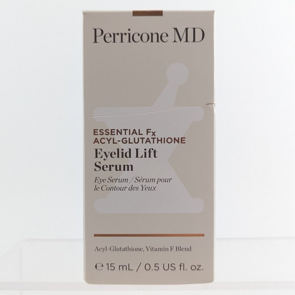 Perricone MD Essential Fx Acyl-Glutathione Eyelid Lift Serum .5 fl oz New in Box